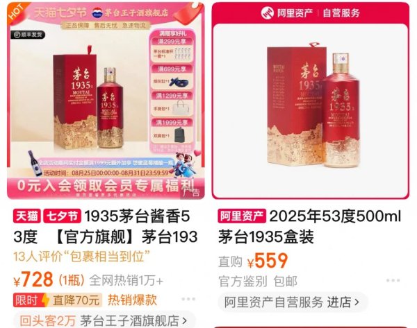 启点优配 茅台1935再推新，主动降价190元，能赚多少？